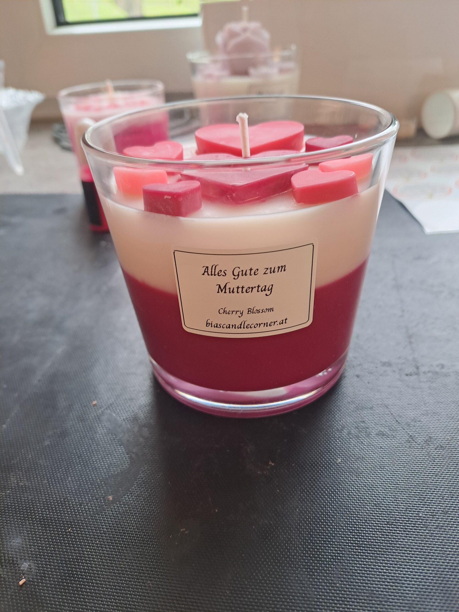 Herzchen Kerze – Bild 3