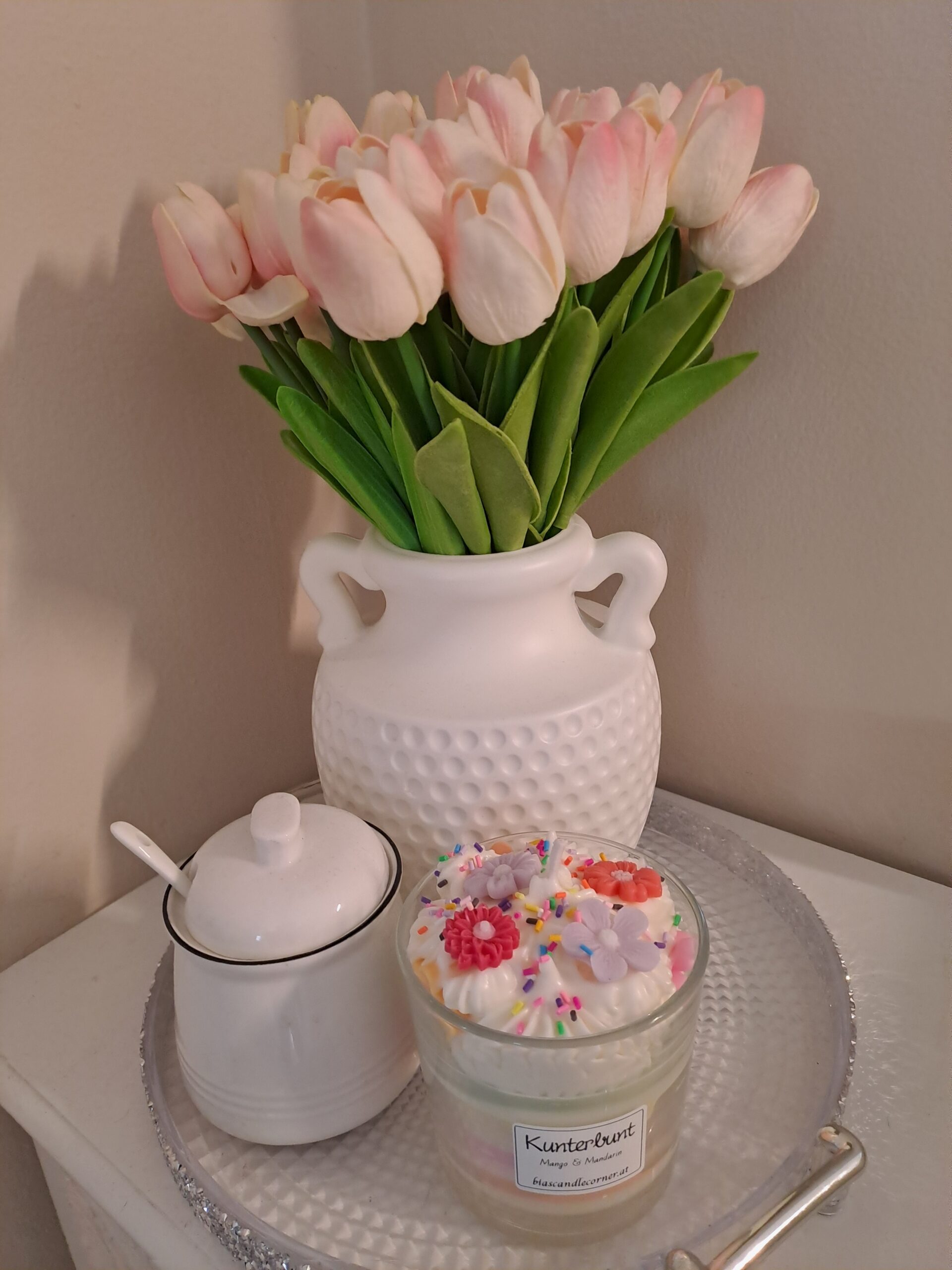 Kunterbunt Kerze – Bild 5